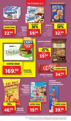 akční leták Lidl 24.2.2025-2.3.2025