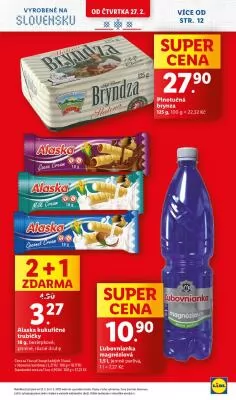 akční leták Lidl 24.2.2025-2.3.2025