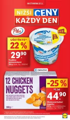 akční leták Lidl 24.2.2025-2.3.2025