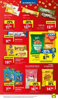 akční leták Lidl 24.2.2025-2.3.2025