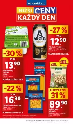 akční leták Lidl 24.2.2025-2.3.2025