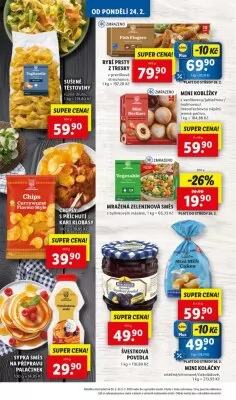 akční leták Lidl 24.2.2025-2.3.2025