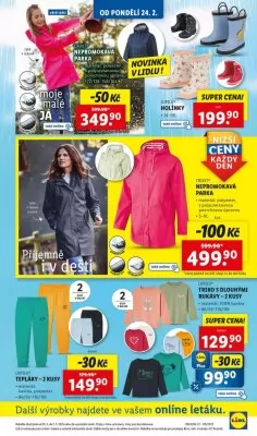 akční leták Lidl 24.2.2025-2.3.2025
