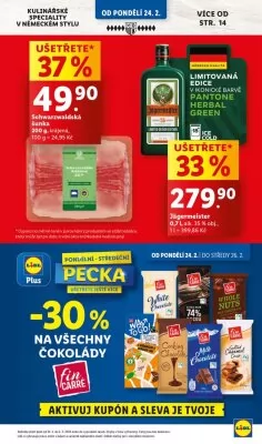 akční leták Lidl 24.2.2025-2.3.2025