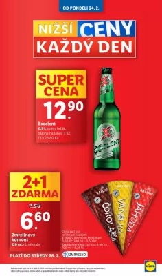 akční leták Lidl 24.2.2025-2.3.2025