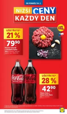 akční leták Lidl 24.2.2025-2.3.2025