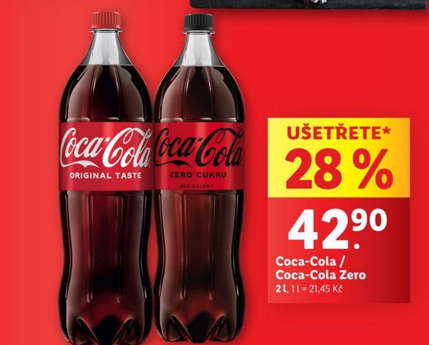 Limonáda Coca Cola