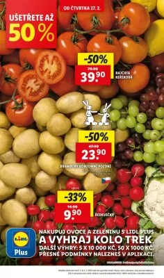 akční leták Lidl 27.2.2025-2.3.2025