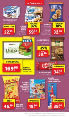 akční leták Lidl 27.2.2025-2.3.2025