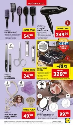 akční leták Lidl 27.2.2025-2.3.2025