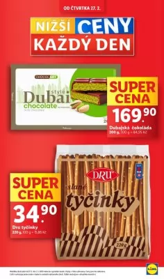 akční leták Lidl 27.2.2025-2.3.2025
