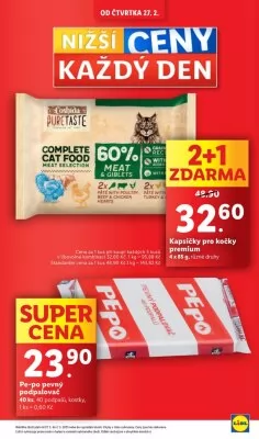 akční leták Lidl 27.2.2025-2.3.2025