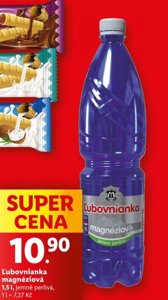 Minerální voda Lubovnianka