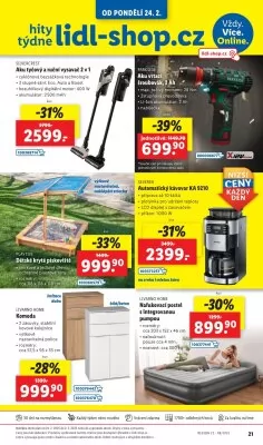 akční leták Lidl 24.2.2025-2.3.2025