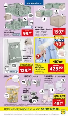 akční leták Lidl 24.2.2025-2.3.2025
