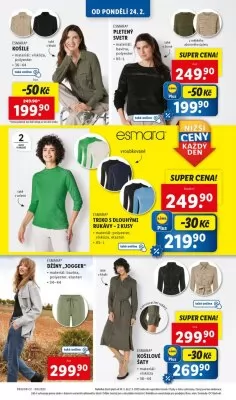akční leták Lidl 24.2.2025-2.3.2025