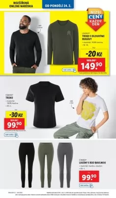 akční leták Lidl 24.2.2025-2.3.2025