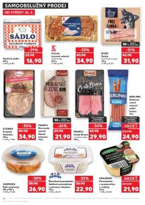 akční leták Kaufland 26.2.2025-4.3.2025