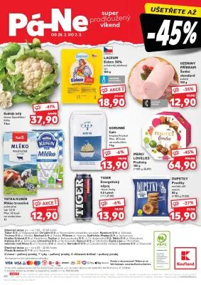 akční leták Kaufland 26.2.2025-4.3.2025