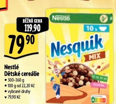 Cereálie Nestlé