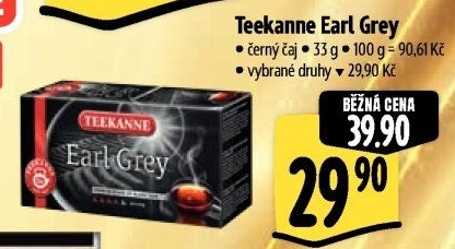 Černý čaj Earl Grey Teekanne