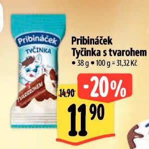 Dezert tyčinka Pribináček