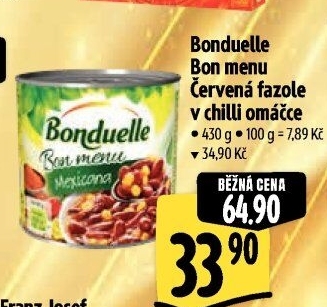 Fazole Mexicana Bon Menu Bonduelle