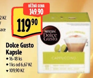 Kapsle Dolce Gusto Nescafé