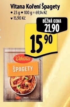 Koření Špagety Vitana