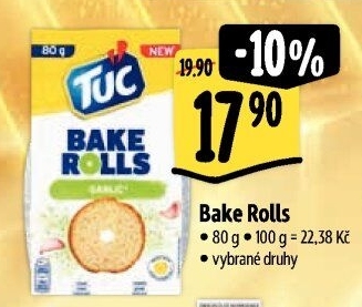 Krekry Bake Rolls Tuc