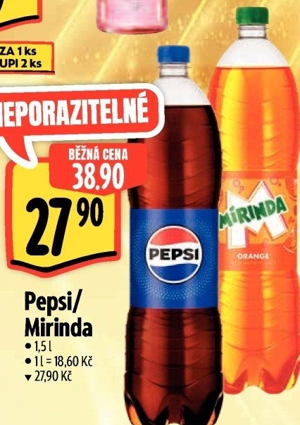 Limonáda Pepsi