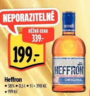 Rum Original 5YO Heffron Panama