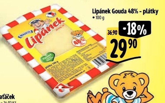 Sýr Gouda Lipánek Madeta