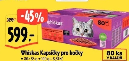 Kapsičky pro kočky Whiskas
