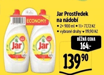 Prostředek na nádobí Jar