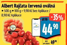 Rajčata oválná Albert
