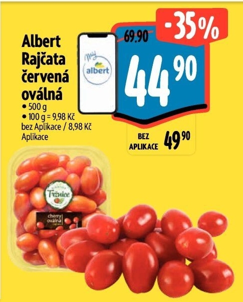 Rajčata oválná Albert