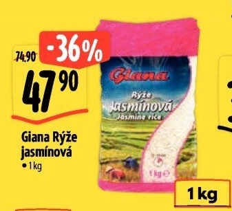 Rýže jasmínová Giana