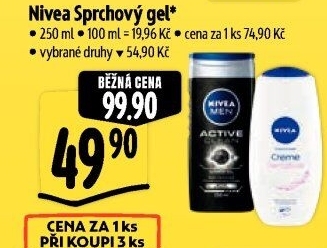 Sprchový gel Nivea