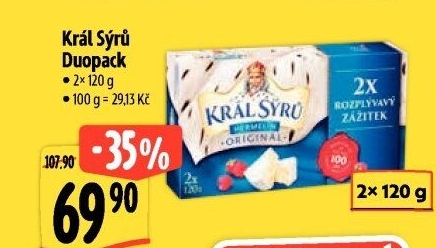 Sýr Hermelín Král sýrů