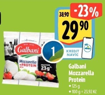 Sýr Mozzarella + Protein Galbani