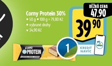 Tyčinka Protein Corny