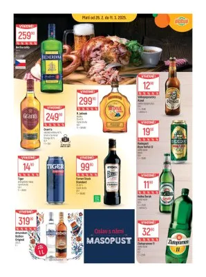 akční leták Globus 26.2.2025-4.3.2025