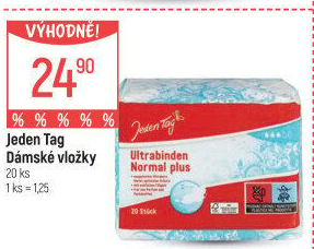 Dámské vložky Jeden Tag