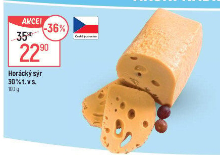 Horácký sýr 30%