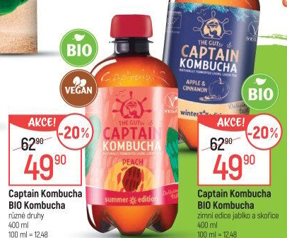 Kombucha Bio Captain Kombucha