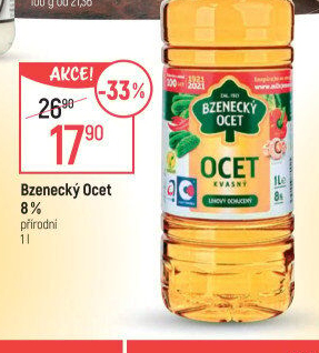 Ocet kvasný lihový Bzenecký