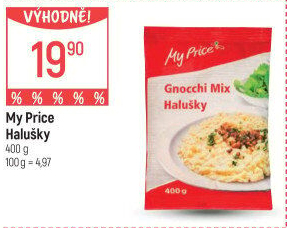 Směs na halušky My Price