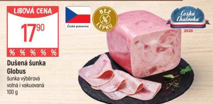 Šunka dušená výběrová Globus