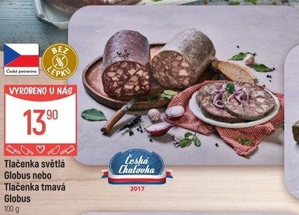Tlačenka tmavá Globus